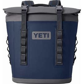 YETI Hopper M12 Soft Backpack Cooler, Navy Blue
