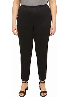 Plus Size Women's Everyday Pant By Catherines In Black (Size 2X)