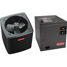 Goodman-2.5 Ton Cooling-Air Conditioner+Coil System-14.3 SEER2-21" Coil Width-For Upflow/Downflow Installation GSXH503010 CAPTA3022C4