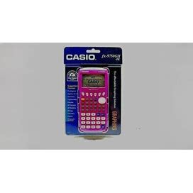 Casio Fx-9750Gii-Pk Graphing Calculator Pink