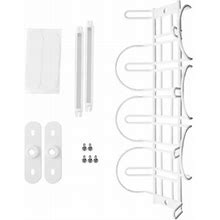 Desk 2 Pack Tray Wire Cable Tray Organizer For Office & Home, White