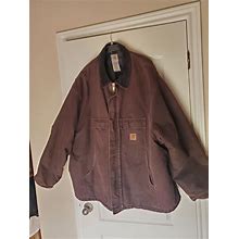 Carhartt C26 BKB Jacket Made In Mexico One Point Logo Vintage Clothes 5Xl
