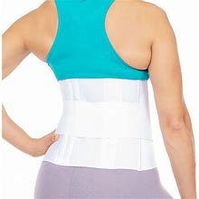 Braceability Low Back Compression Brace - Wraparound Lumbar Support Belt For Herniated Or Bulging Discs, Pinched Nerve Pain Relief, Degenerative