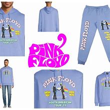 Pink Floyd Shirts | Pink Floyd Hoodie & Sweat Suit Joggers Sport Vintage Design 2Xl | Color: Blue | Size: Xxl