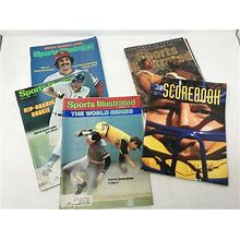Sports Illustrated Other | Vintage Sports Magazines Sports Illustrated Mcgwire Sosa Scorebook | Color: Blue/White | Size: Os