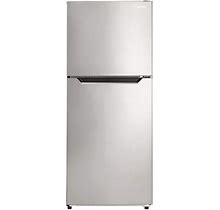10.1 Cu. Ft. Top Freezer Refrigerator In Stainless Steel, Counter Depth