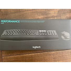 Logitech Mk850 Wireless Keyboard & Mouse - Black