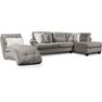 Cordelle 2-Piece Right-Facing Sectional And Chaise - Gray