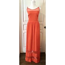 Gianni Bini Dresses | Gianni Bini Orange Maxi Dress | Color: Orange | Size: 12