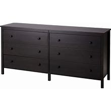IKEA - KOPPANG 6-Drawer Dresser, Black-Brown, 67 3/4X32 5/8 "