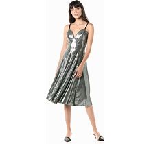 Dress The Population Women's Mimi Sleevless Fit & Flare Sequin Midi Dress