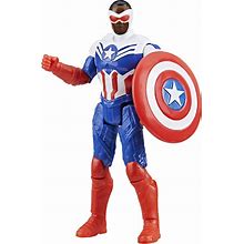 Marvel Epic Hero Series Captain America Action Figure, 4-Inch, Avengers Super Hero Toys For Kids Ages 4 And Up