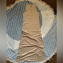 Petit Bateau Tops | Petit Bateau-Tank Dress | Color: Cream/Tan | Size: Xs