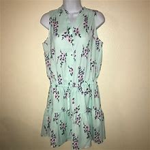 Juicy Couture Dresses | Juicy Couture Mint Floral Sun Dress Sz 0 | Color: Green | Size: 0