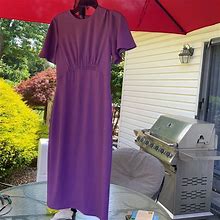 Donna Morgan Dresses | Donna Morgan Line Dress Purple Heart Sheath Dress Size 2 | Color: Purple | Size: 2