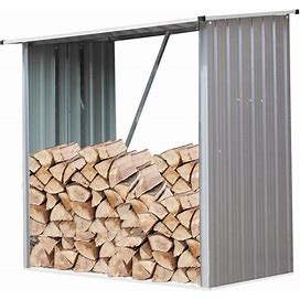 64 in. Firewood Storage Rack