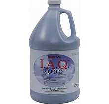 Fiberlock IAQ 2000 Disinfectant, Cleaner, Virucide, Deodorizer, Fungicide, Mildewstat 1 Gallon