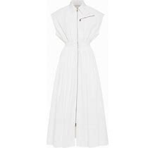Alexander Mcqueen Women Midi Dress Optic White 36