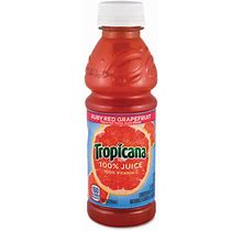 100% Juice, Ruby Red Grapefruit, 10Oz Bottle, 24/Carton
