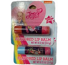 Jojo Siwa Flavored Lip Balm Cupcake Pink Lemonade Dance Moms Lot Of 2! DWTS