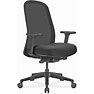 Uline Modern Mesh Chair - Black - H-11053BL