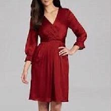 Alex Marie Dresses | Alex Marie Size 4, Nwt, Cranberry Dress (Dillards) | Color: Red | Size: 4