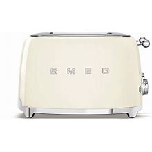 SMEG 4-Slice Toaster, Cream | Williams Sonoma