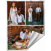 Wedding Gift - Personalized Blanket - Woven 50X60