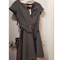 New York & Company Belted Dress - Size 8
