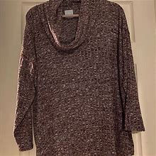 Dress Barn Sweaters | Womens Dress Barn Light Weight Sweater | Color: Black/Brown | Size: 2X