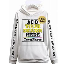Custom Hoodie Add Your Own Photo/Text,Custom Hoodies Design Your Own Name Or Logo,Custom Personalized Sweatshirt Hoodie