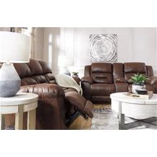 Stoneland Manual Reclining Sofa, Chocolate By Ashley, Furniture > Living Room > Sofas > Reclining Sofas. On Sale - 22% Off