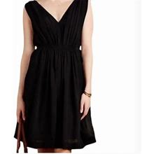Anthropologie Dresses | Hd In Paris Lavana Grecian Anthro Formal V-Neck Sleeveless Little Black Dress 0 | Color: Black | Size: 0