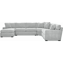 FURNITURE Radley 5-Piece Fabric Chaise Sectional Sofa, Created For Macy's Heavenly Cinder Grey