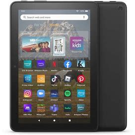 2022 Release - Amazon Fire HD 8 32 GB Tablet With 8-In. HD Display, Black