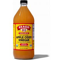 Bragg Apple Cider Vinegar, Raw Unfiltered And Unpasteurized With Mother, 32 Fl O