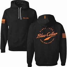 Blue Collar Hoodie L / Black By ACAL Clothing