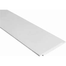 Lowe's 7-In X 12-Ft Primed White Pine Shiplap Wall Plank | 800438