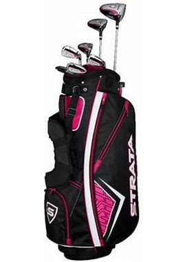 Callaway Women's Strata '19 Complete 11-Piece Graphite Golf Club Set With Bag, Right Handed
