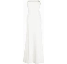 Jenny Packham - Dorothy Strapless Maxi Dress - Women - Polyester - 12 - White