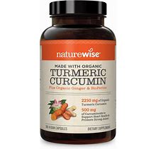 Curcumin Turmeric 2250Mg | 95% Curcuminoids & Bioperine Black Pepper Extract 180
