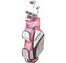 Golfgirl FWS3 Ladies Golf Clubs Set With Cart Bag, All Graphite, Right Hand