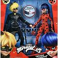 Bandai Namco Miraculous Ladybug & Cat Noir Doll 2 Pack - New Toys & Collectibles | Color: Red