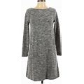 Gap Casual Dress - A-Line: Gray Marled Dresses - Women's Size X-Small