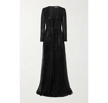 Ralph Lauren Collection Carmelo Embellished Tulle Gown - Women - Black Dresses - XXS