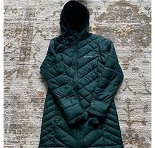 Columbia Jackets & Coats | Columbia Heavenly Long Hooded Jacket | Color: Green | Size: Xs