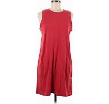 Old Navy Casual Dress - Shift: Red Dresses - Women's Size Medium Petite