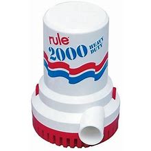 Rule 2000 Gph Nonautomatic Bilge Pump 32V By Hodges Marine
