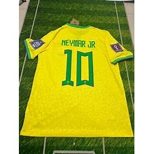 Nike Neymar 10 2022 World Cup Home Jersey - Large - Player Version