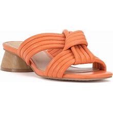 Vince Camuto Lomala Sandal | Women's | Apricot Leather | Size 9.5 | Sandals